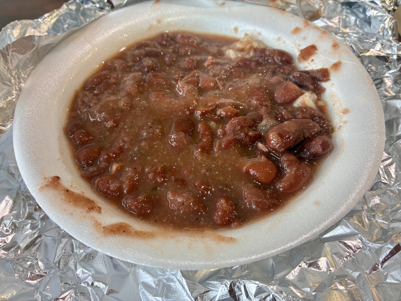 Red beans and rice side dish